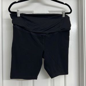 Black Maternity Biker Shorts size XL